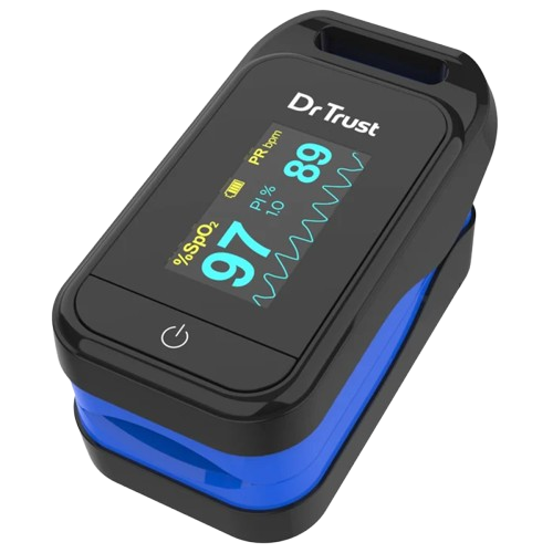 Dr Trust USA Fingertip Blood Oxygen Monitor 218