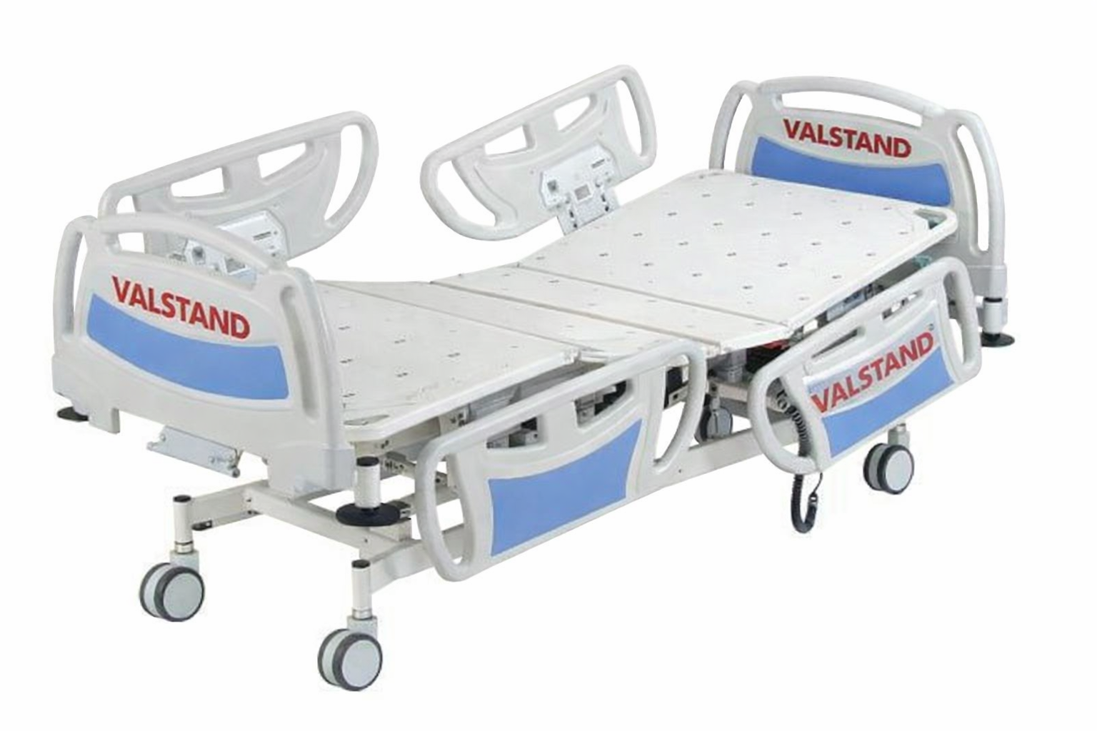 Electric ICU Bed with ABS Side Railings 5 Function